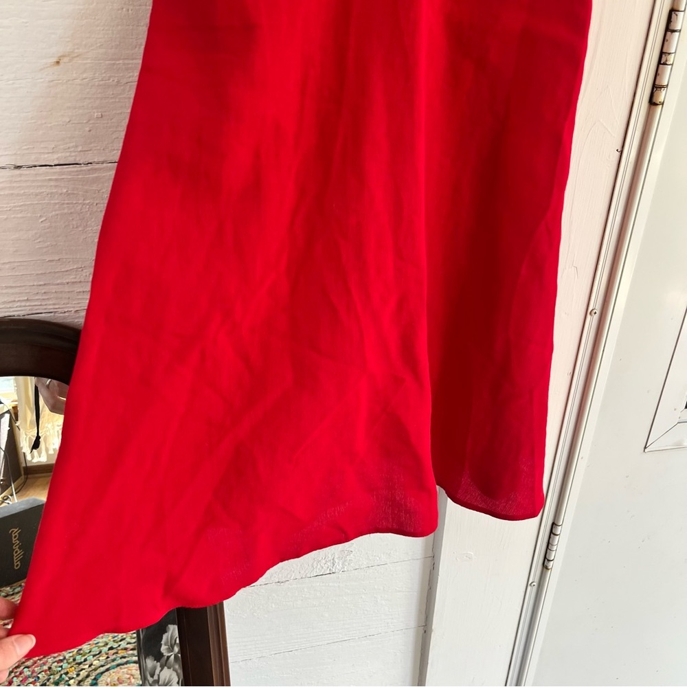 Designer Red Dress - Picture 11 of 11